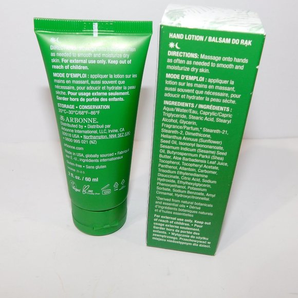 Arbonne Vanilla Hand Lotion 2 fl oz - Picture 4 of 4